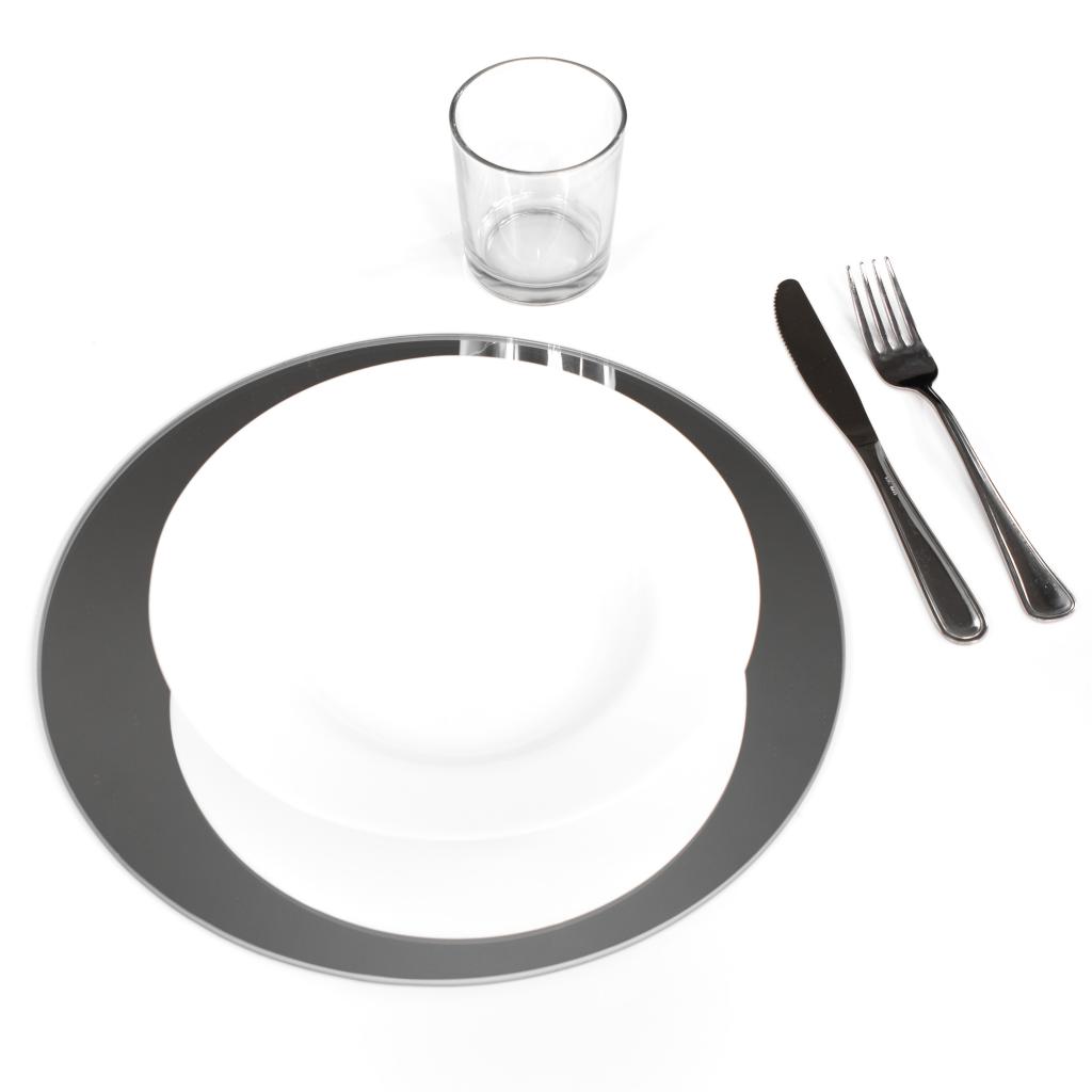 Specchio Semicircolare, Specchio Rotondo Smussato Di Alta Qualità Per Soggiorno, Camera Da Letto, Guardaroba 70 Cm Specchio Circolare Tagliato | Leroy Merlin