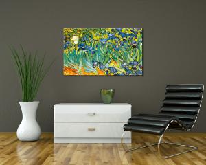 Quadro su tela il meglio dell arte 62X115 cm IRIS del brand Lupia, categoria: Arredo e decorazioni > Quadri e Tele > Riproduzioni quadri famosi.