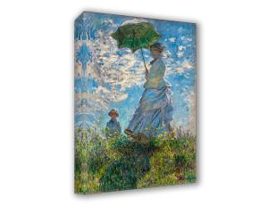 Quadro su tela il meglio dell arte 50X70 cm LA PASSEGGIATA - MONET del brand Lupia, categoria: Arredo e decorazioni > Quadri e Tele > Riproduzioni quadri famosi, disponibile su Vorreishop.