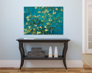 Quadro su tela il meglio dell arte 50X70 cm RAMI DI MANDORLE IN FIORE - VAN GOGH del brand Lupia, categoria: Arredo e decorazioni > Quadri e Tele > Riproduzioni quadri famosi.