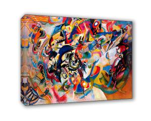 Quadro su tela il meglio dell arte 70X100 cm COMPOSIZIONE VII - KANDINSKY del brand Lupia, categoria: Arredo e decorazioni > Quadri e Tele > Riproduzioni quadri famosi, disponibile su Vorreishop.