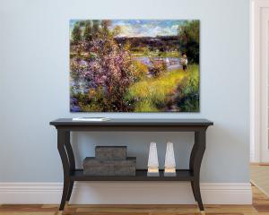 Quadro su tela il meglio dell arte 50X70 cm LA SEIN AT CHATOU - RENOIR del brand Lupia, categoria: Arredo e decorazioni > Quadri e Tele > Riproduzioni quadri famosi.