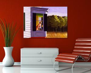 Quadro su tela il meglio dell arte 70X100 cm 8TH OF MAY - HOPPER del brand Lupia, categoria: Arredo e decorazioni > Quadri e Tele > Riproduzioni quadri famosi.