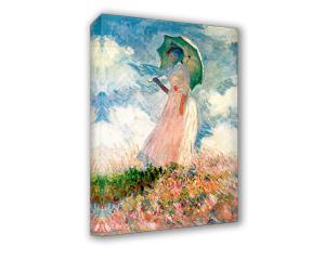 Quadro su tela il meglio dell arte 70X100 cm DONNA C/PARASOLE GIRATA VERSO SIN-MONE del brand Lupia, categoria: Arredo e decorazioni > Quadri e Tele > Riproduzioni quadri famosi, disponibile su Vorreishop.