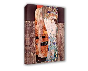 Quadro su tela il meglio dell arte 50X70 cm LE TRE ETA - KLIMT del brand Lupia, categoria: Arredo e decorazioni > Quadri e Tele > Riproduzioni quadri famosi, disponibile su Vorreishop.