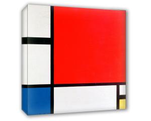 Quadro su tela il meglio dell arte 80X80 cm COMPOSITION II - MONDRIAN del brand Lupia, categoria: Arredo e decorazioni > Quadri e Tele > Riproduzioni quadri famosi, disponibile su Vorreishop.