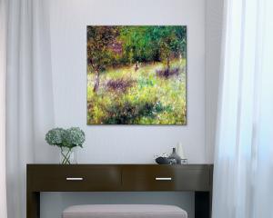 Quadro su tela il meglio dell arte 80X80 cm PRIMAVERA A CHATOU - RENOIR del brand Lupia, categoria: Arredo e decorazioni > Quadri e Tele > Riproduzioni quadri famosi.
