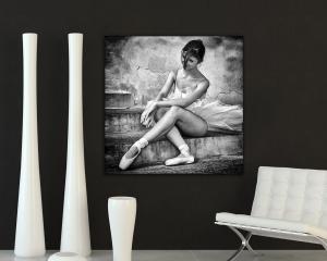 Quadro su tela ARTE 50x50cm BREAK DANCER del brand Lupia, categoria: Arredo e decorazioni > Quadri e Tele > Quadri bianco e nero.