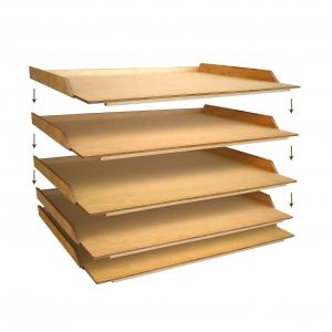 Spianatoia Chiusa, asse in legno di betulla 60x80 cm per impastare, stendi pasta del brand Lupia, categoria: Tavola e cucina > Spianatoie, Taglieri e Vassoi > Spianatoie e Mattarelli.