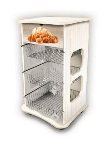 Carrello cucina salvaspazio legno Portafrutta multiuso misure 47x39 Altezza 85 cm Shabby Pane del brand Lupia, categoria: Tavola e cucina > Carrelli e Cesti > Carrelli portafrutta multiuso, disponibile su Vorreishop.