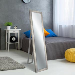 Specchiera da terra mirror con cornice Boston 40x156 cm - Grigia del brand Vorreishop, categoria: Complementi d'arredo > Specchi e specchiere > Specchi da terra.