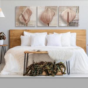 Collezione Set 3 pezzi Quadri su Tela CALLE MODERN                - 43x43 cm del brand Lupia, categoria: Arredo e decorazioni > Quadri e Tele > Quadri a pannelli.