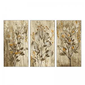 Collezione Set 3 pezzi quadri su tela WILD PLANTS                 - 43x43 cm del brand Lupia, categoria: Arredo e decorazioni > Quadri e Tele > Quadri a pannelli.