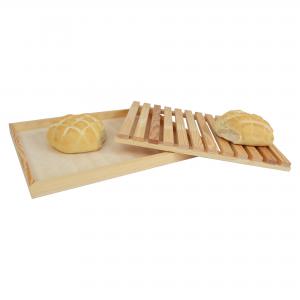 Tagliapane Tagliere per Pane in Legno con raccogli briciole 25x35 cm del brand Lupia, categoria: Tavola e cucina > Spianatoie, Taglieri e Vassoi > Taglieri.