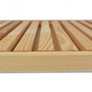 Tagliapane Tagliere per Pane in Legno con raccogli briciole 30x30 cm del brand Lupia, categoria: Tavola e cucina > Spianatoie, Taglieri e Vassoi > Taglieri.