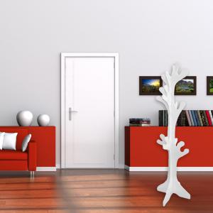 Albero appendiabiti da terra in legno bianco 40X170 cm Shabby WHITE del brand Lupia, categoria: Complementi d'arredo > Appendiabiti > Appendiabiti da terra.