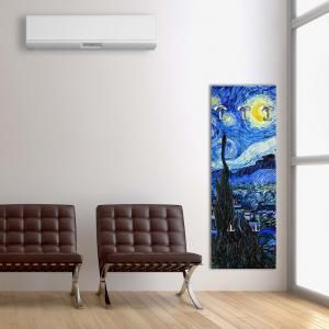 Appendiabiti da parete 46x125 cm Notte Stellata a pannello con stampa, guardaroba, attaccapanni muro con 5 ganci del brand Lupia, categoria: Complementi d'arredo > Appendiabiti > Appendiabiti da parete.