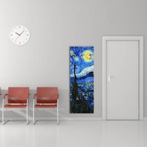 Appendiabiti da parete 46x125 cm Notte Stellata a pannello con stampa, guardaroba, attaccapanni muro con 5 ganci del brand Lupia, categoria: Complementi d'arredo > Appendiabiti > Appendiabiti da parete.