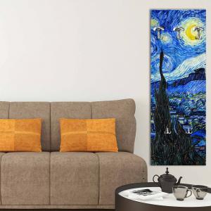 Appendiabiti da parete 46x125 cm Notte Stellata a pannello con stampa, guardaroba, attaccapanni muro con 5 ganci del brand Lupia, categoria: Complementi d'arredo > Appendiabiti > Appendiabiti da parete.