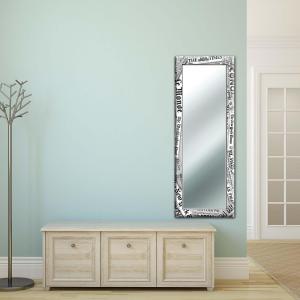 Specchio da parete moderno lungo JOURNAL 44x127 cm con cornice stampata - Journal Black del brand Lupia, categoria: Complementi d'arredo > Specchi e specchiere > Specchi da parete.