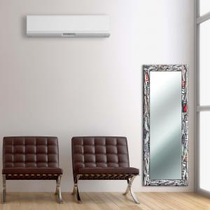 Specchio da parete moderno lungo JOURNAL 44x127 cm con cornice stampata - Journal  Color del brand Lupia, categoria: Complementi d'arredo > Specchi e specchiere > Specchi da parete.