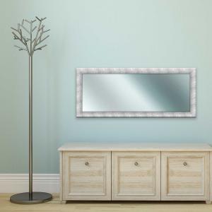 Specchio da parete MIRROR PRINCE 64x154 cm Bianco e Argento del brand Lupia, categoria: Complementi d'arredo > Specchi e specchiere > Specchi da parete.