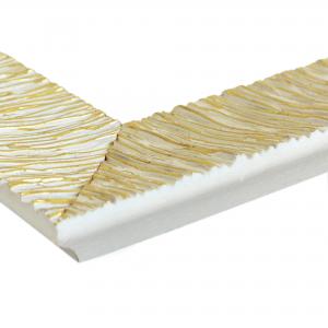 Specchio da parete MIRROR PRINCE 64x154 cm Bianco e Oro del brand Lupia, categoria: Complementi d'arredo > Specchi e specchiere > Specchi da parete.