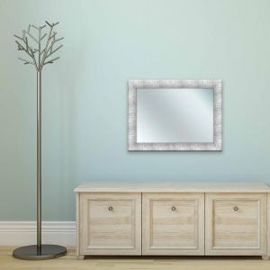 Specchio da parete MIRROR PRINCE 64X84 cm Bianco e Argento del brand Lupia, categoria: Complementi d'arredo > Specchi e specchiere > Specchi da parete.