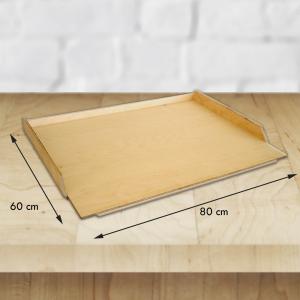 Spianatoia Chiusa, asse in legno di betulla 60x80 cm per impastare, stendi pasta del brand Lupia, categoria: Tavola e cucina > Spianatoie, Taglieri e Vassoi > Spianatoie e Mattarelli.