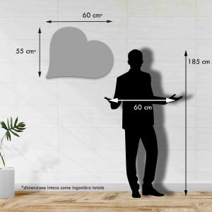 Capezzale sacra famiglia in legno HEART HOLY KISS GREY 50x65 cm del brand Lupia, categoria: Arredo e decorazioni > Decorazioni da parete > Capezzali.