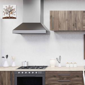 Orologio da parete Decorativo Albero della vita CLOCKART Quadrato 30x30 cm Tree White del brand Lupia, categoria: Complementi d'arredo > Orologi > Orologi da parete.