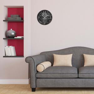 Orologio da parete lavorato in Legno 32x32 cm Blackboard del brand Lupia, categoria: Complementi d'arredo > Orologi > Orologi da parete.