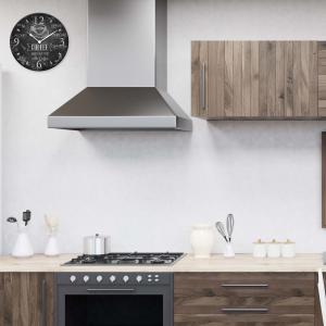 Orologio da parete lavorato in Legno 32x32 cm Blackboard del brand Lupia, categoria: Complementi d'arredo > Orologi > Orologi da parete.