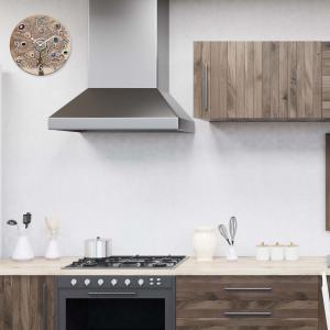 Lupia - Orologio da Parete in Legno ecologico, con stampa TREE Albero della Vita, 32x32 cm, Made in Italy, Movimento a Quarzo, Adatto a Tutti gli Stili di Casa del brand Lupia, categoria: Complementi d'arredo > Orologi > Orologi da parete.