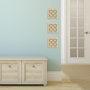 Decorazione Murale da Parete ORIENTE 18x18 cm in Pietra Leccese   del brand Maestro d'arte De Iaco Alfredo, categoria: Artigianato salentino > Pietra leccese e carparo > Decorazioni Murali.