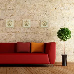 Decorazione Murale da Parete ROSONE 18x18 cm in Pietra Leccese   del brand Maestro d'arte De Iaco Alfredo, categoria: Artigianato salentino > Pietra leccese e carparo > Decorazioni Murali.