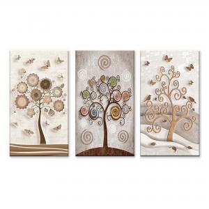 Set 3 pezzi Quadri su tela albero della vita Canvas Day 38x75 cm TREE del brand Lupia, categoria: Arredo e decorazioni > Quadri e Tele > Quadri su tela.
