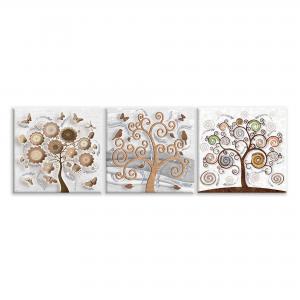 Set 3 pezzi Quadri su tela albero della vita Canvas Day Brillant con glitter 38x38 cm TREE WHITE del brand Lupia, categoria: Arredo e decorazioni > Quadri e Tele > Quadri su tela, disponibile su Vorreishop.