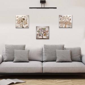 Set 3 pezzi Quadri su tela albero della vita Canvas Day 38x38 cm TREE del brand Lupia, categoria: Arredo e decorazioni > Quadri e Tele > Quadri su tela.