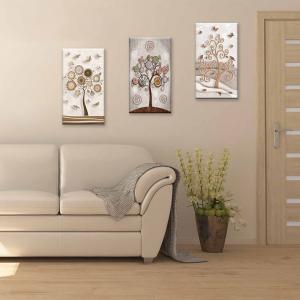 Set 3 pezzi Quadri su tela albero della vita Canvas Day 38x75 cm TREE del brand Lupia, categoria: Arredo e decorazioni > Quadri e Tele > Quadri su tela.