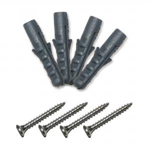 Kit 4 pz ferma specchio e vetro in acciaio da parete a molla del brand Lupia, categoria: Bricolage e fai da te > Belle arti > Ganci per quadri e specchi.