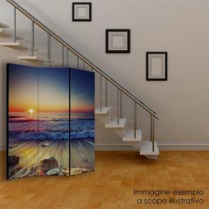 Separe' Divisorio Paravento AMICI ANIMALI 176x135,6x3,2 cm 3 Ante in Legno con Tela stampata Fronte Retro bifacciale del brand Lupia, categoria: Complementi d'arredo > Paraventi e separÃ¨ > Paraventi decorativi bifacciali.