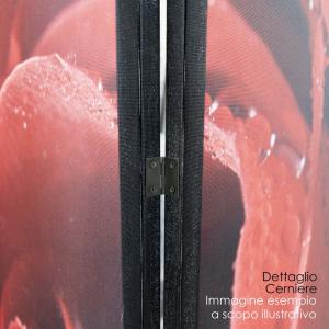 Separe' Divisorio Paravento COLOSSEO 176x135,6x3,2 cm 3 Ante in Legno con Tela stampata Fronte Retro bifacciale del brand Lupia, categoria: Complementi d'arredo > Paraventi e separÃ¨ > Paraventi decorativi bifacciali.