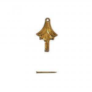 Kit 3 Ganci Per Quadro, Specchiera, Cornice, serie Oro FOGLIA 3,8x2,4 cm del brand Lupia, categoria: Bricolage e fai da te > Belle arti > Ganci per quadri e specchi.