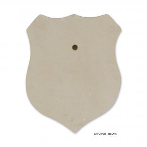 Statuetta Crest Guardia di Finanza Scudetto in Pietra Leccese 18,5x21 cm del brand Maestro d'arte De Iaco Alfredo, categoria: Artigianato salentino > Pietra leccese e carparo > Sculture.