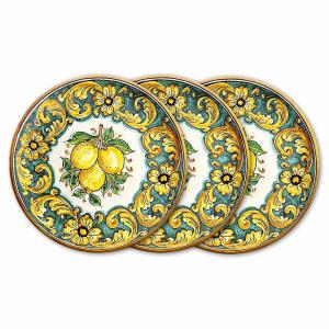 Sottotutto decorato in Legno Rotondo Sotto bicchiere, piatto, pentola Lemon LIMONI DI SICILIA - 10 cm Set 3 pz del brand Lupia, categoria: Tavola e cucina > Accessori per la Tavola > Sottopentole, Sottopiatti e Sottobicchieri.