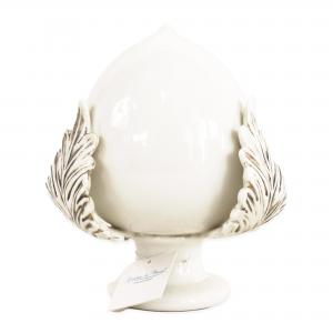 PUMO salentino Anticato con NATIVITA' Sacra Famiglia decorazione in Ceramica tipica pugliese Altezza 18 cm del brand Giardini di Marzo, categoria: Artigianato salentino > Ceramica Salentina > Pumo Salentino.