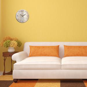 Orologio da parete lavorato in legno cm 32X32 MEMORY BROWN            del brand Lupia, categoria: Complementi d'arredo > Orologi > Orologi da parete.