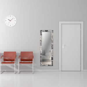 Specchio da parete lungo moderno VOYAGER 44x127 cm con cornice stampata - Voyager  Black del brand Lupia, categoria: Complementi d'arredo > Specchi e specchiere > Specchi da parete.