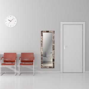 Specchio da parete lungo moderno VOYAGER 44x127 cm con cornice stampata - Voyager  Black del brand Lupia, categoria: Complementi d'arredo > Specchi e specchiere > Specchi da parete.